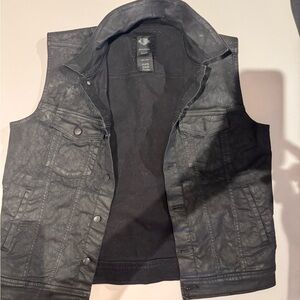 Harley-Davidson Charcoal Denim Vest